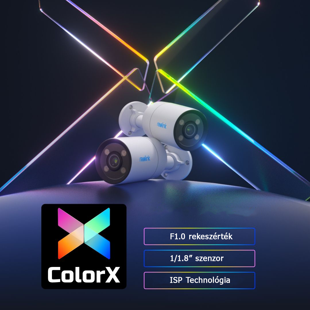 Reolink ColorX technológia